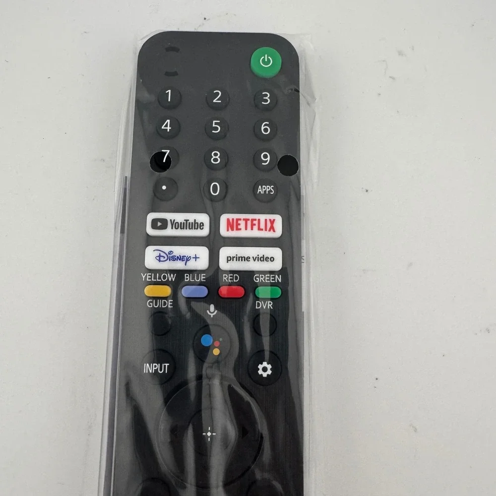 Sony Voice Remote Control RMF-TX520U Black Excellent Netflix YouTube Disney+